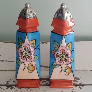 Vintage/Antique Asian Design Salt & Pepper Shakers